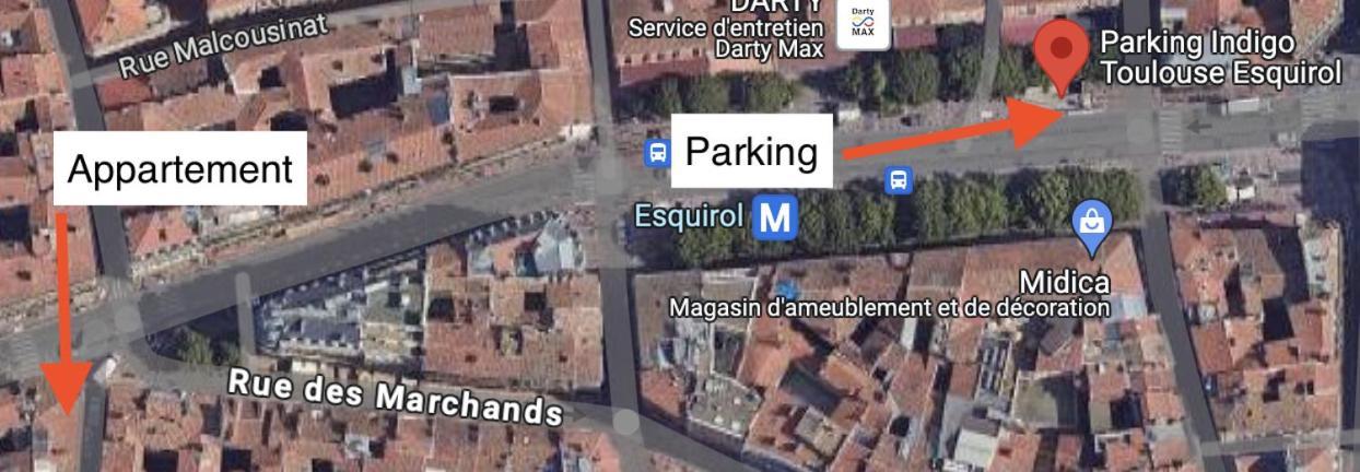 L'Elegant Paradoux - 3 Sdb - 2 Wc - Ascenseur - Parking - Plein Centre Тулуза Экстерьер фото